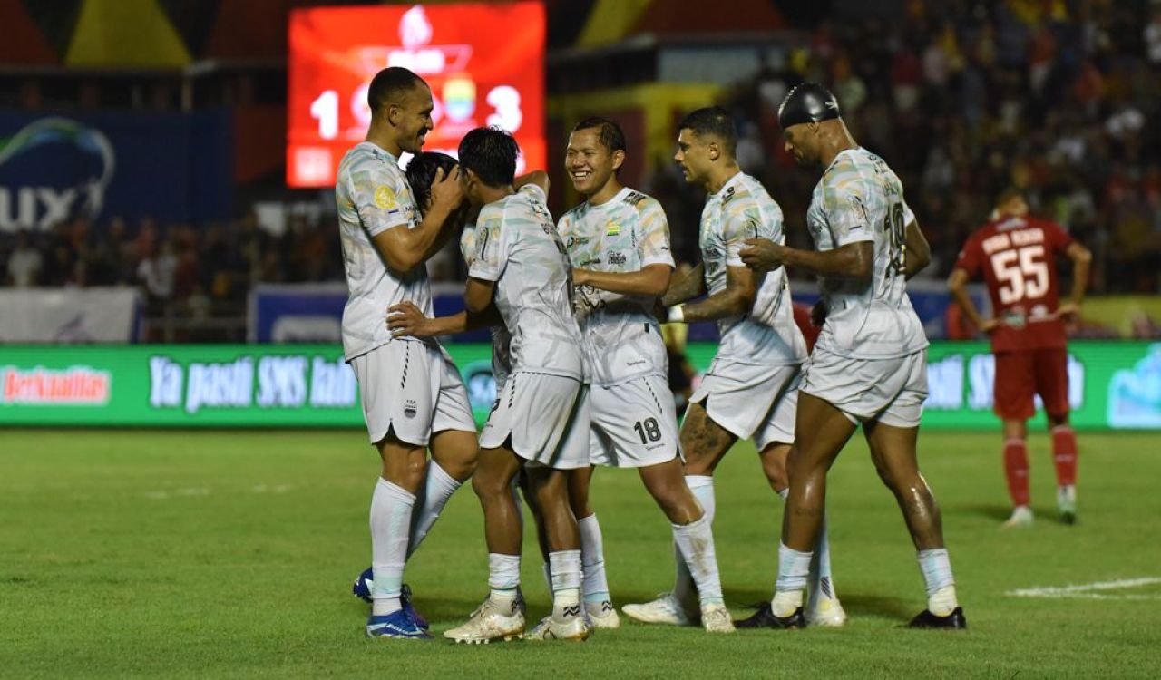 Ciro Alves, Adam Alis, David da Silva, Beckham Putra Nugraha dan Gustavo Franca turut menyumbangkan gol untuk PERSIB di musim ini. (PERSIB.co.id/Sutanto Nurhadi Permana)