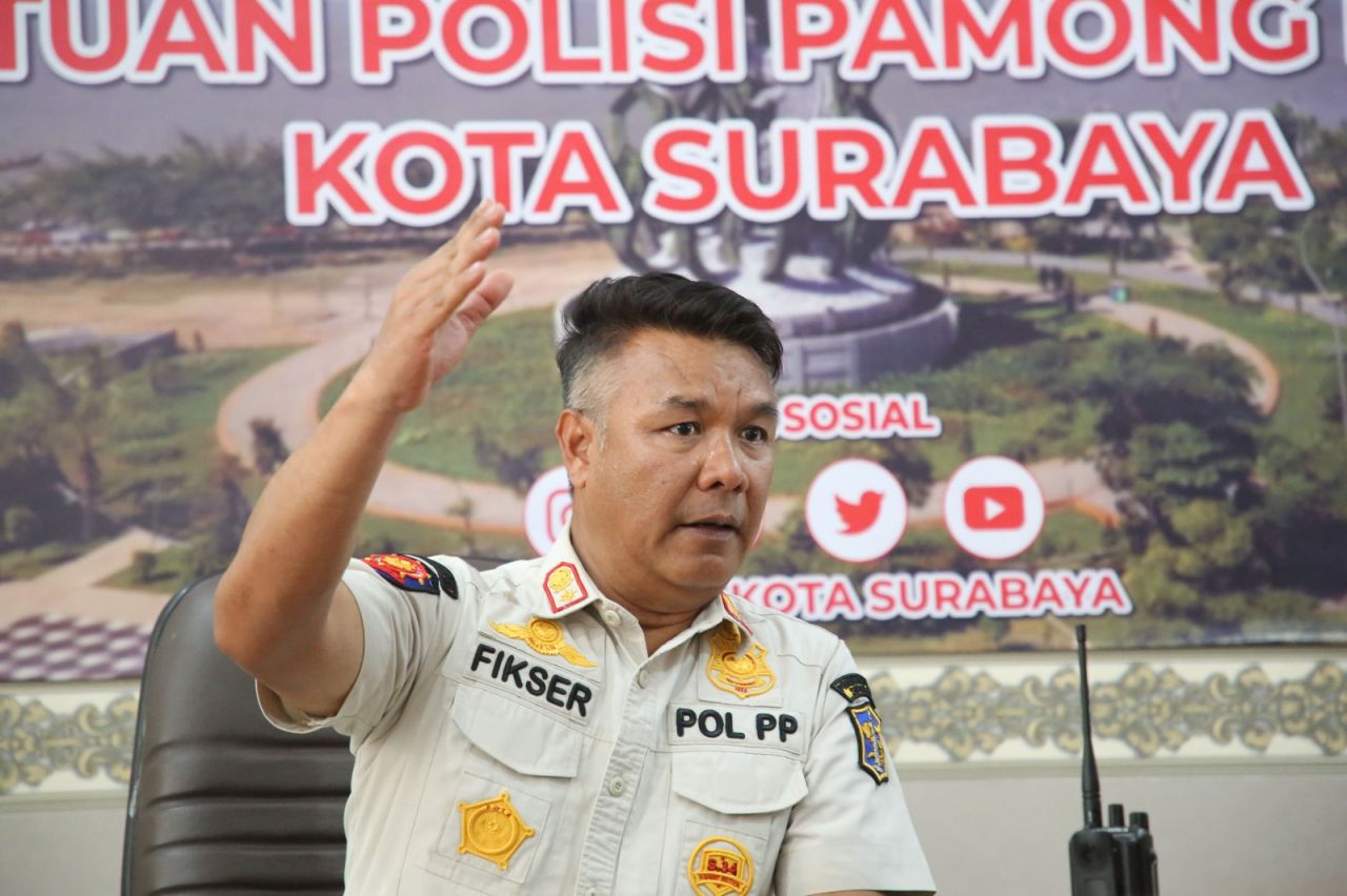 Kepala Satpol PP Surabaya, M. Fikser