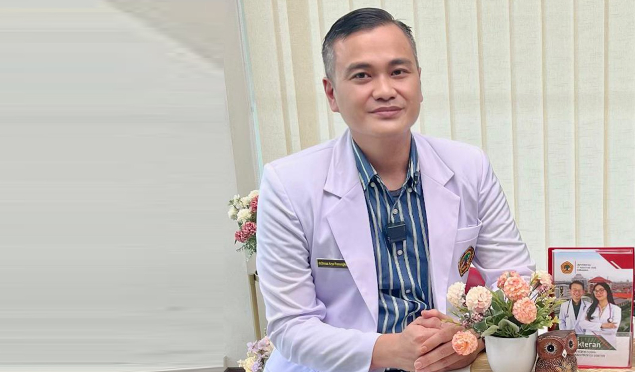 dr. Dimas Aryo Pamungkas, Sp.PD— Kaprodi Pendidikan Profesi Dokter FK Untag