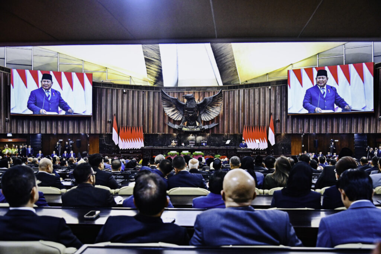 Presiden Republik Indonesia, Prabowo Subianto secara resmi membuka The 19th Session of the Conference of the Parliamentary Union of OIC Member States (PUIC) and Related Meetings yang digelar di Gedung Nusantara MPR/DPR/DPD RI, Jakarta, pada Rabu, 14 Mei 2