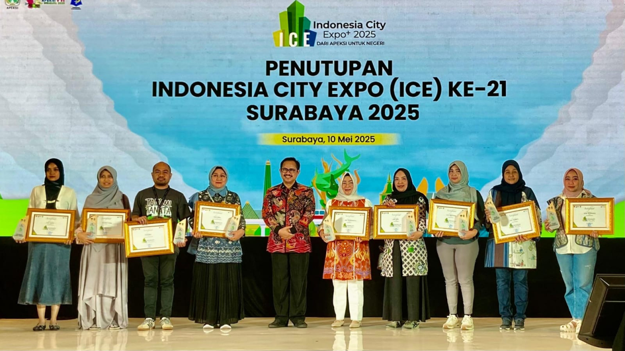Gelaran Indonesia City Expo (ICE) ke-21 dan Indonesia International Arts Festival 2025 yang menjadi bagian dari Musyawarah Nasional (Munas) ke-VII APEKSI resmi ditutup