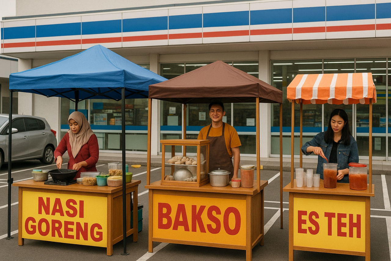 Pemkot Surabaya Dorong UMKM Berdaya Lewat Area Parkir Toko Swalayan