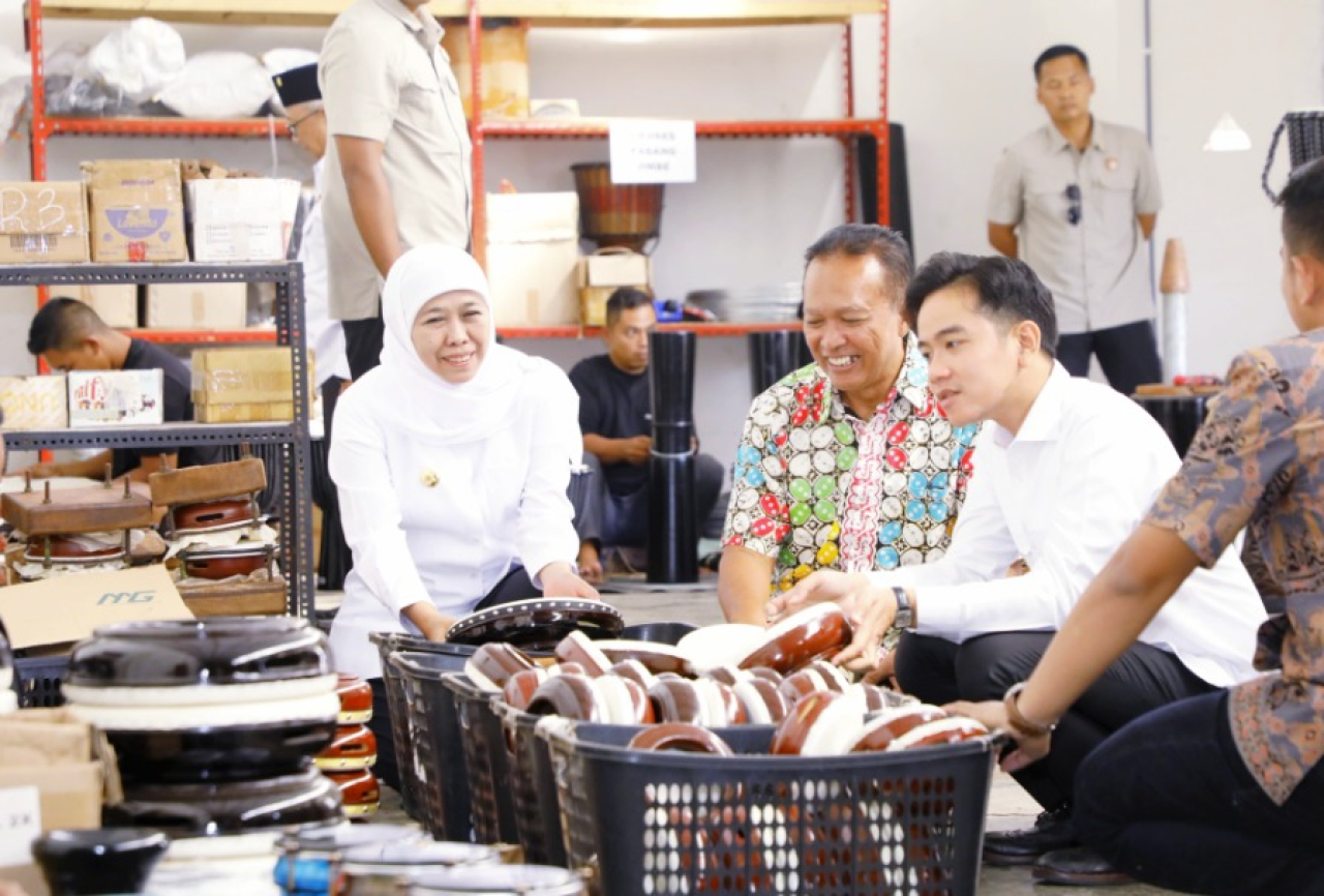 Kendang Jimbe Blitar Tembus Pasar Dunia, Gubernur Jatim dan Wapres Apresiasi UMKM Lokal
