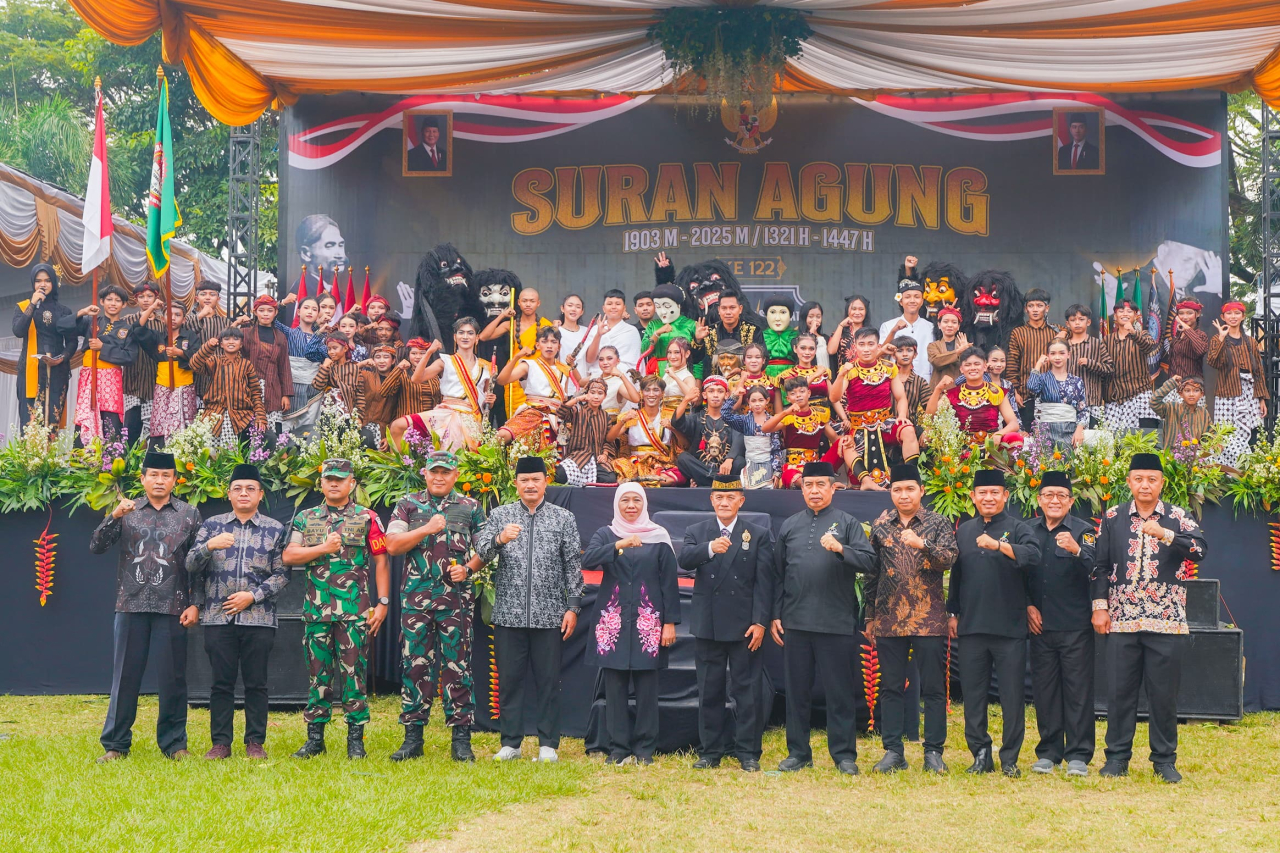 Dalam Aura Suran Agung, Gubernur Khofifah Titip Harapan Besar pada Pendekar PSHW Tunas Muda