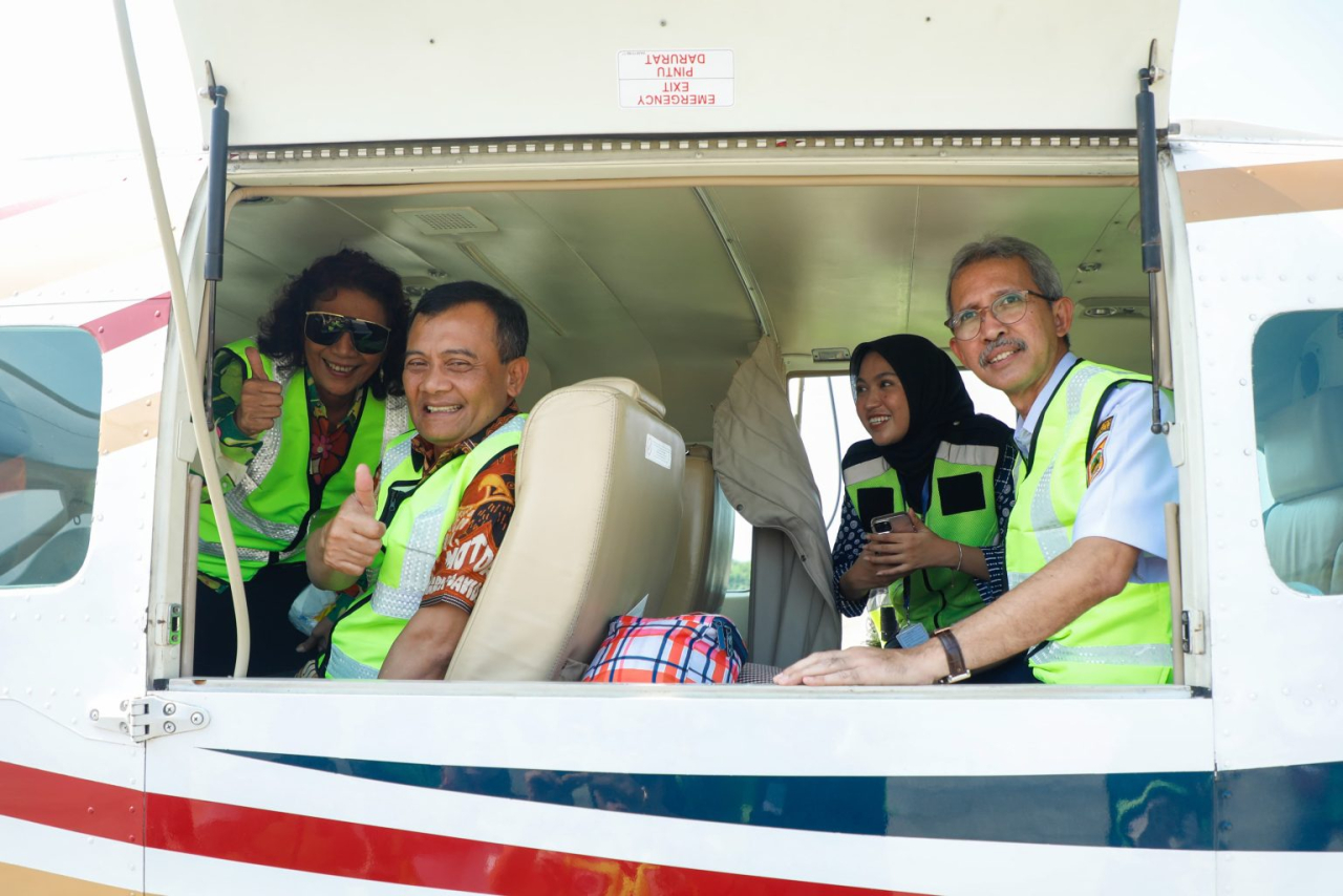 Langit Terbuka untuk Karimunjawa, Penerbangan Perintis Jadi Jalan Baru Penggerak Ekonomi Jateng