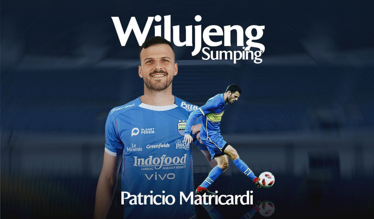 Patricio Martin Matricardi, bek tengah asal Argentina, resmi diperkenalkan sebagai rekrutan terbaru PERSIB