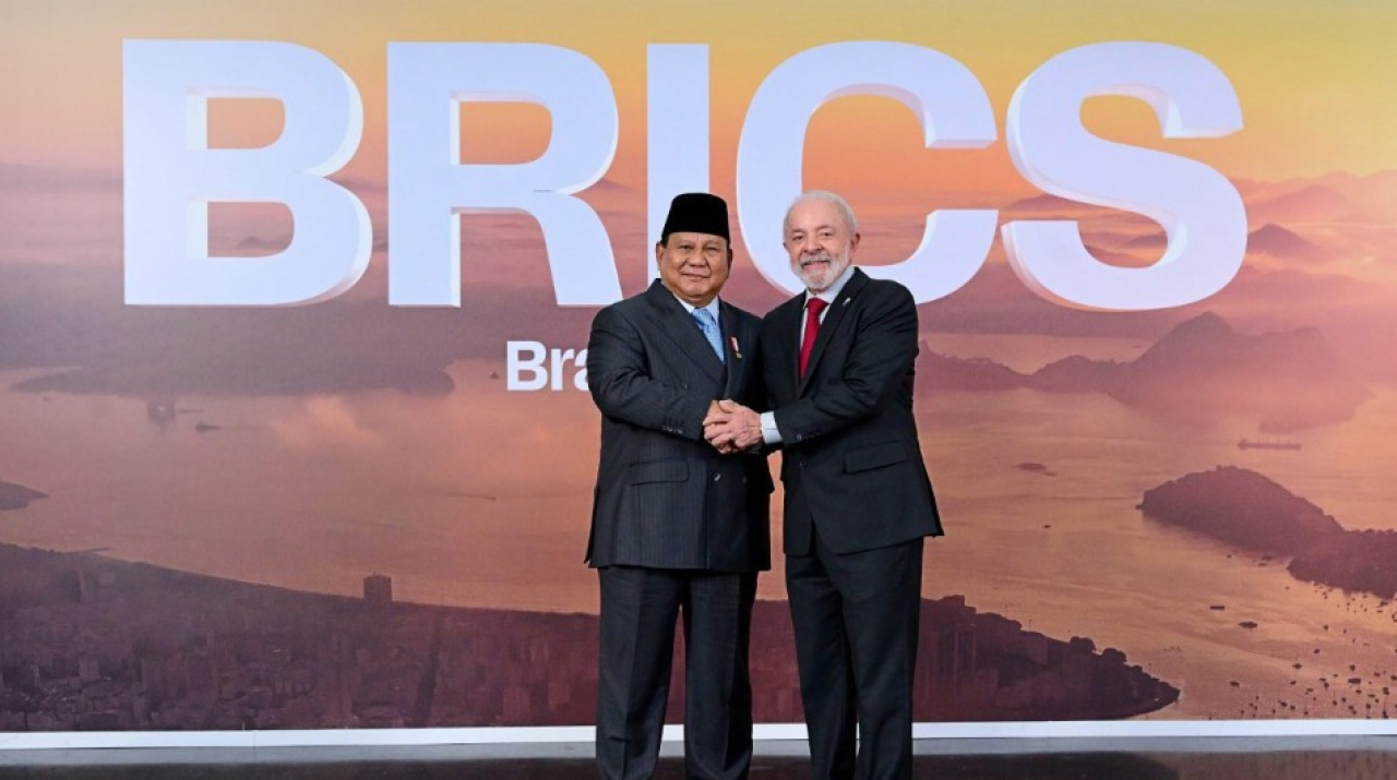 Presiden Prabowo Subianto menghadiri Konferensi Tingkat Tinggi (KTT) BRICS 2025 yang digelar di Rio de Janeiro, Brasil, pada Minggu, 6 Juli 2025. Foto: BPMI Setpres/Muchlis Jr