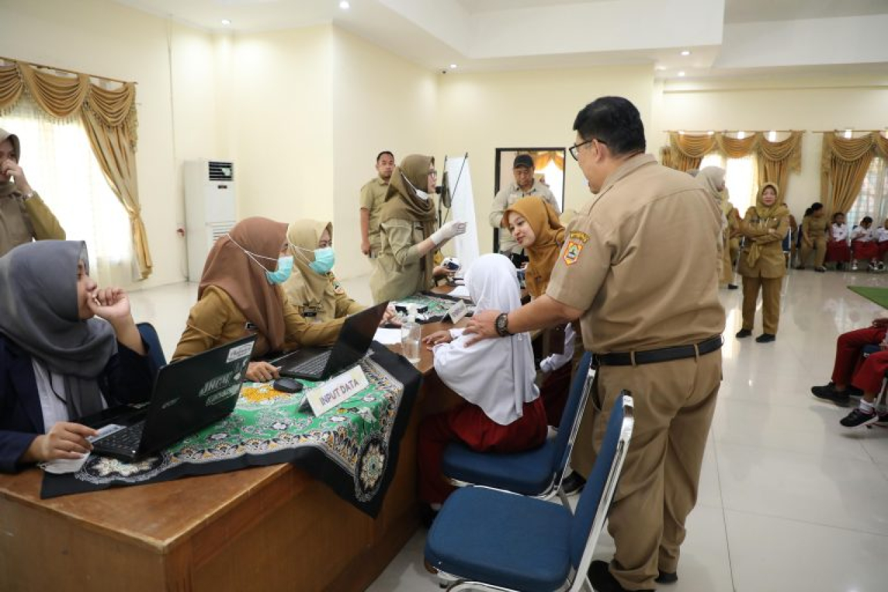 Paramesti Tak Takut Jarum Suntik: Cerita Anak-anak SLB N Semarang Jalani Cek Kesehatan Gratis