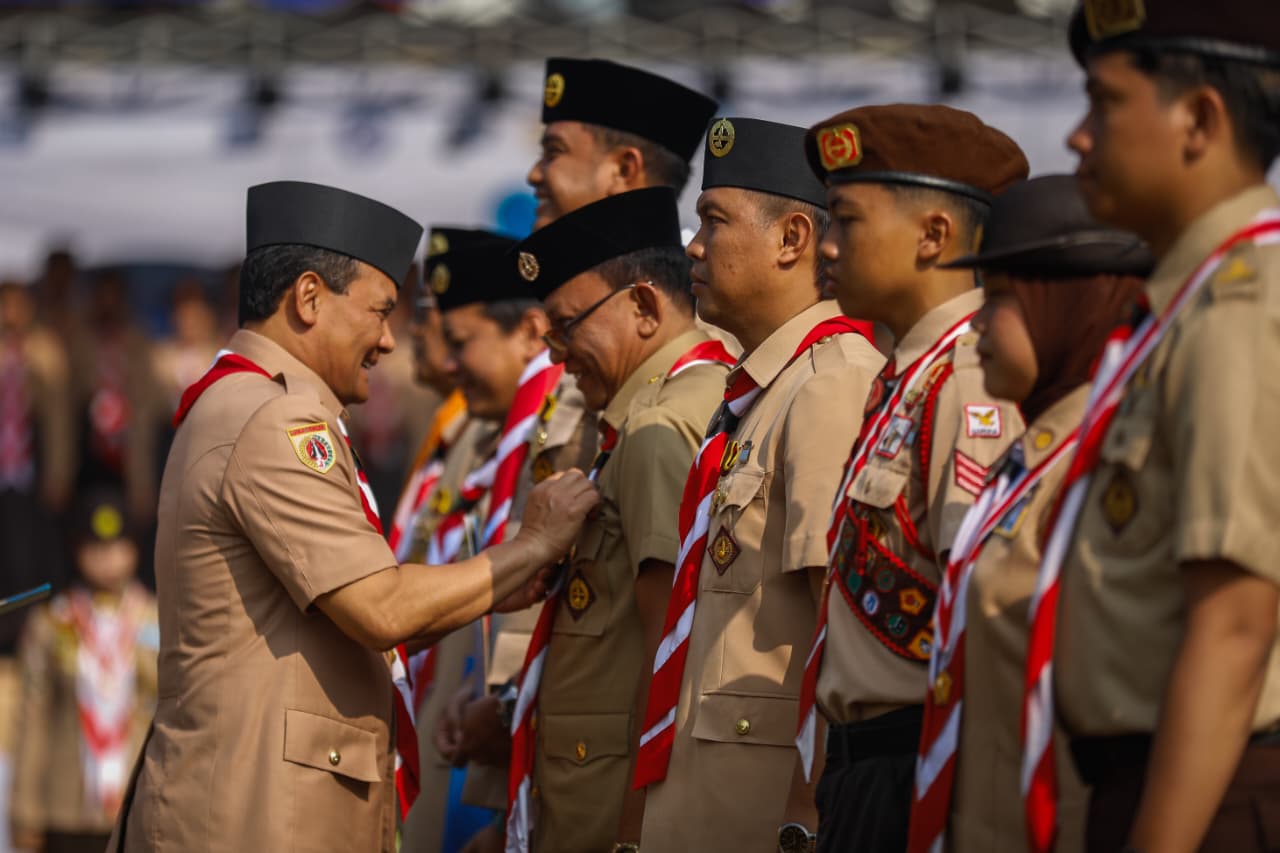 Ribuan Pramuka Penegak dan Pandega dari seluruh Jawa Tengah larut dalam suasana khidmat saat upacara peringatan Hari Pramuka ke-64 sekaligus pembukaan Raimuna Daerah (Raida) XIII Jawa Tengah.