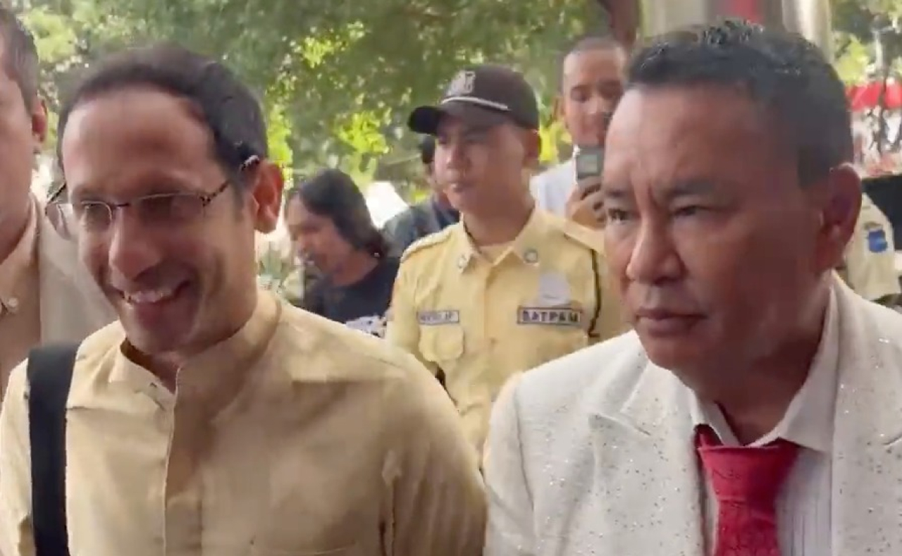 Mantan Menteri Pendidikan, Kebudayaan, Riset, dan Teknologi (Mendikbudristek) Nadiem Anwar Makarim memenuhi panggilan Komisi Pemberantasan Korupsi (KPK) pada Kamis pagi (7/8/2025)