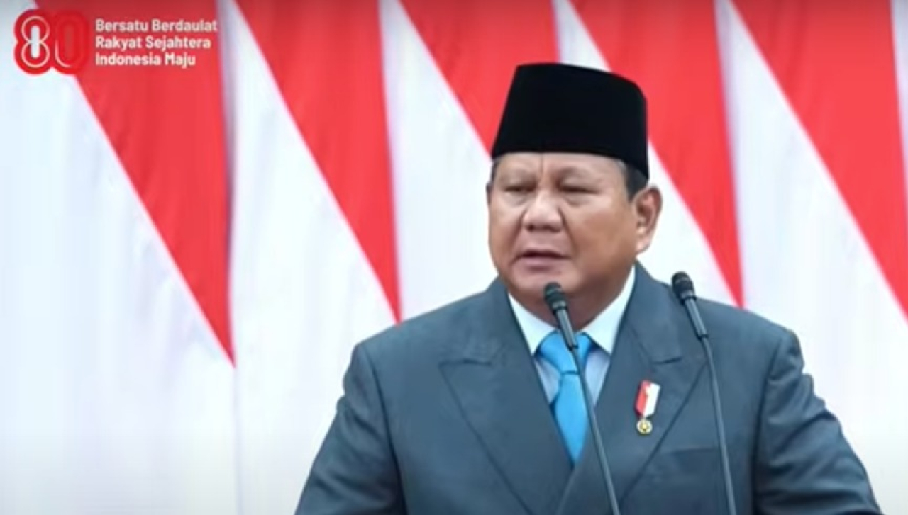 Presiden Republik Indonesia Prabowo Subianto