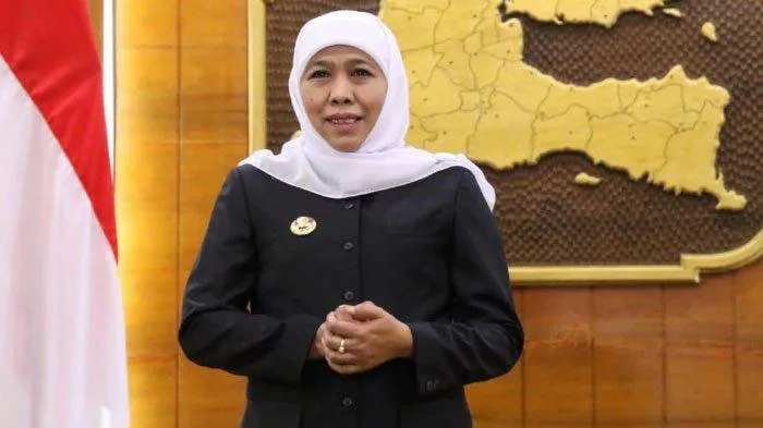 Gubernur Jawa Timur Khofifah Indar Parawansa.