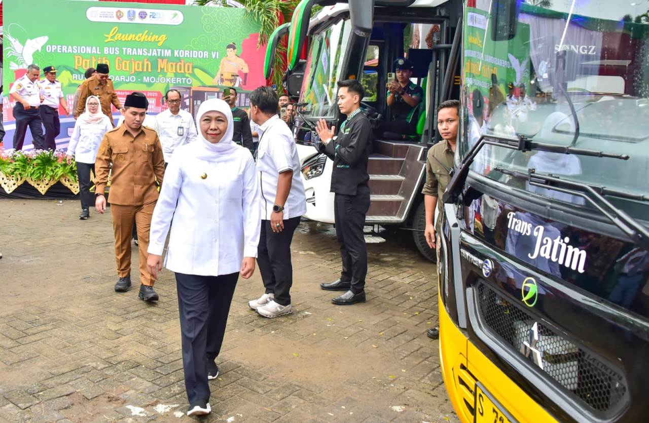 Hari Perhubungan Nasional Jadi Momentum Khofifah Tancap Gas di Sektor Transportasi