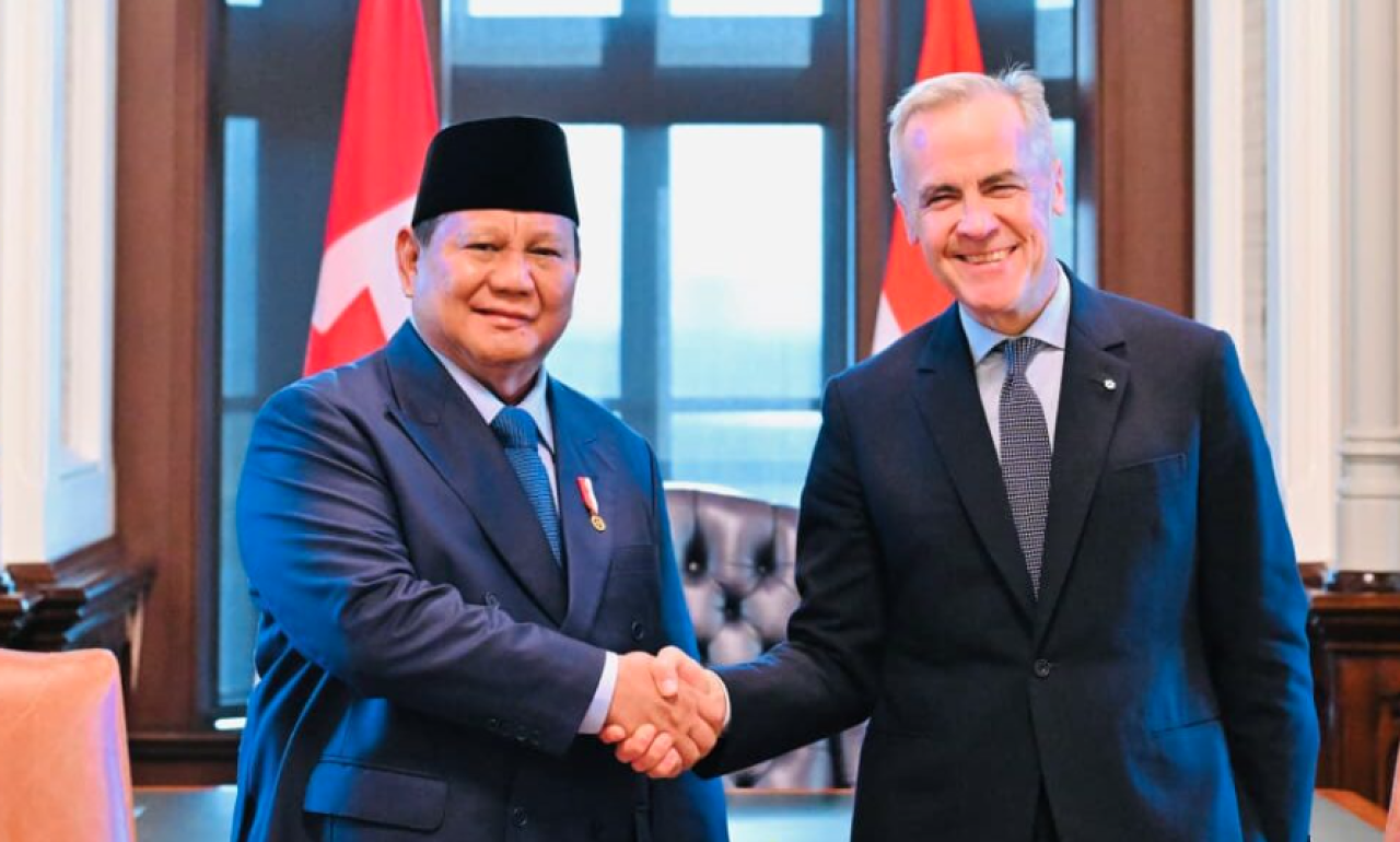 Presiden Republik Indonesia, Prabowo Subianto mengadakan pertemuan tete-a-tete dengan Perdana Menteri (PM) Kanada, Mark Carney di West Block, Parliament Hill, Ottawa, pada Rabu, 24 September 2025. Foto: BPMI Setpres/Laily Rachev
