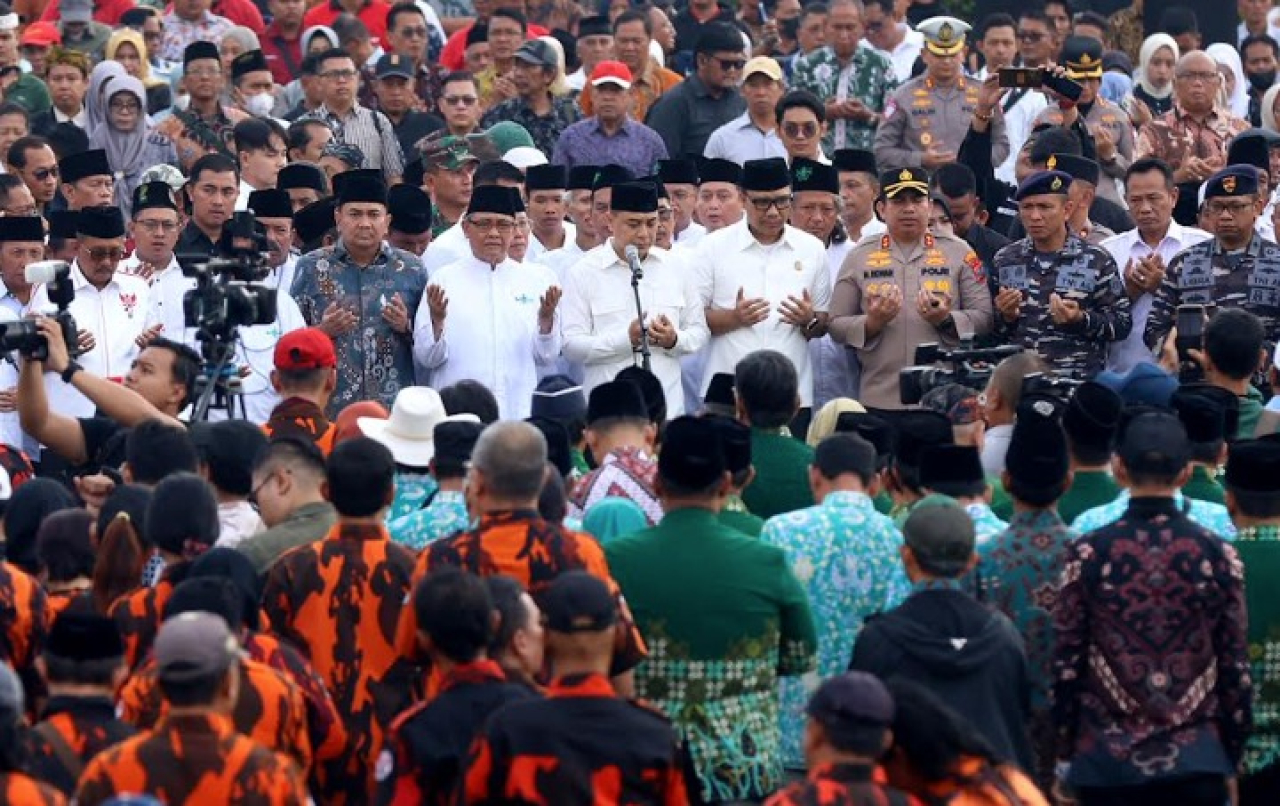 9.299 Warga Surabaya Kompak Ikrar “Jogo Suroboyo, Jogo Indonesia”