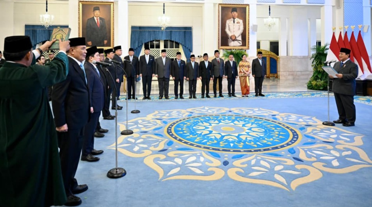 Prabowo Reshuffle Kabinet Merah Putih, 11 Pejabat Baru Resmi Dilantik di Istana Negara