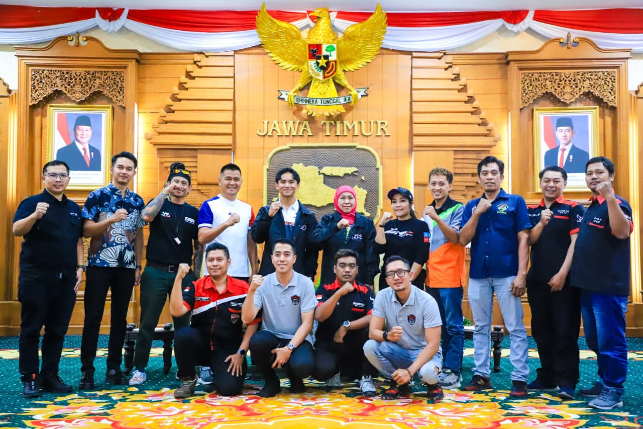 Khofifah Berikan Doa dan Dukungan untuk Mario Aji Jelang Balapan Moto2