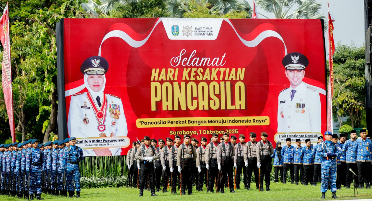 Khofifah: Hari Kesaktian Pancasila, Momentum Merajut Persatuan dan Menghidupkan Semangat Kebangsaan