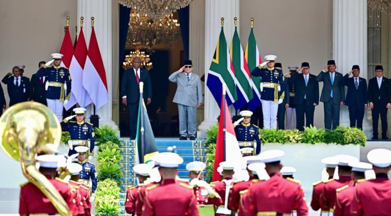 Pererat Arah Selatan Dunia, Prabowo dan Ramaphosa Kukuhkan Persahabatan Indonesia–Afrika Selatan