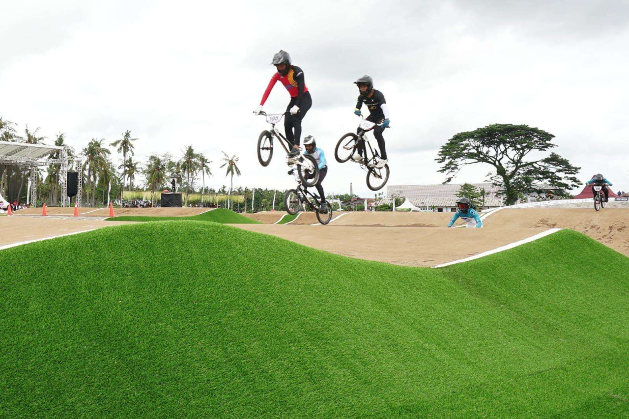 Banyuwangi BMX Supercross 2025 Dibuka, Sirkuit Muncar Jadi Sorotan Dunia