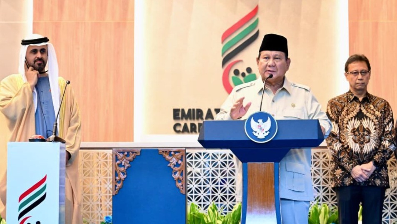 Presiden Prabowo Resmikan RS Kardiologi Emirates–Indonesia, Simbol Persahabatan Jakarta–Abu Dhabi