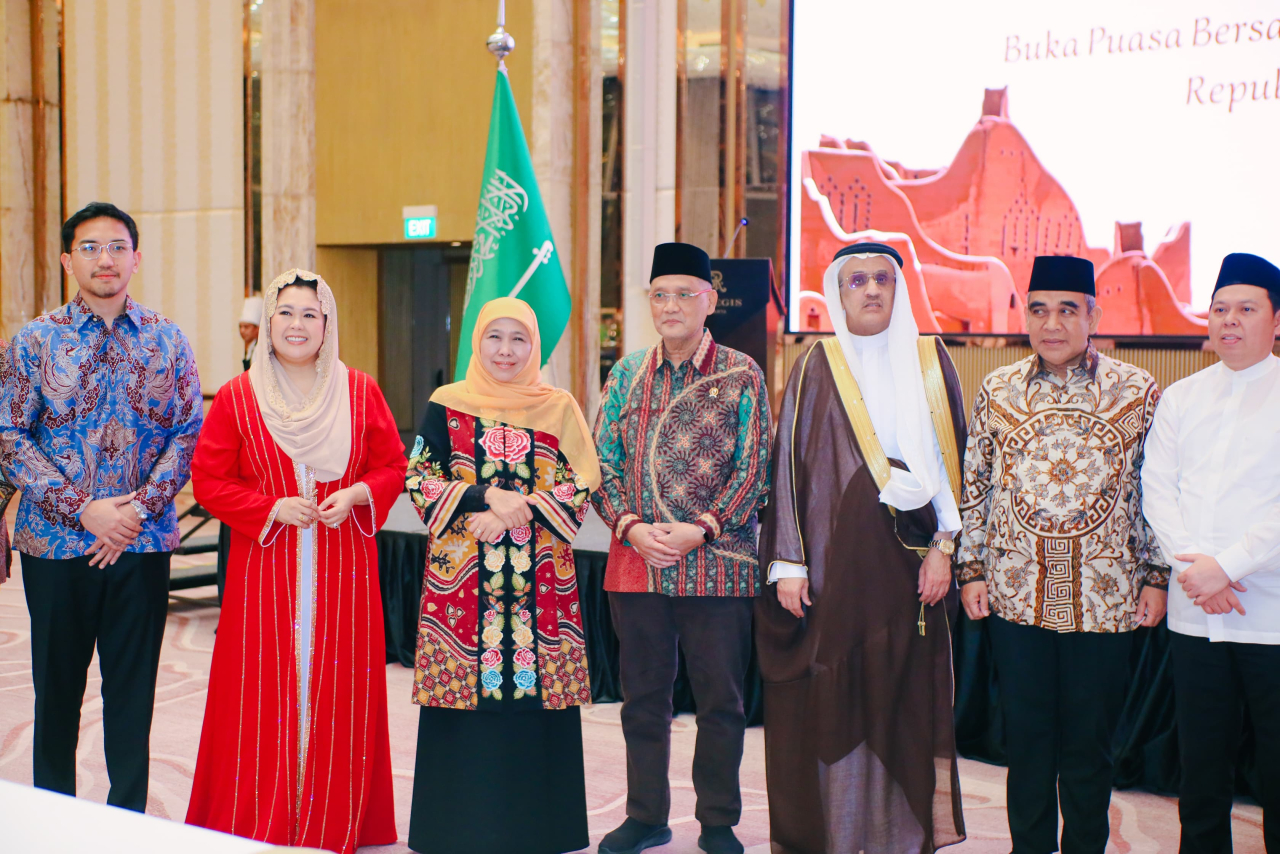 Khofifah Hadiri Buka Puasa Kedubes Arab Saudi, Perkuat Silaturahmi dan Hubungan Bilateral