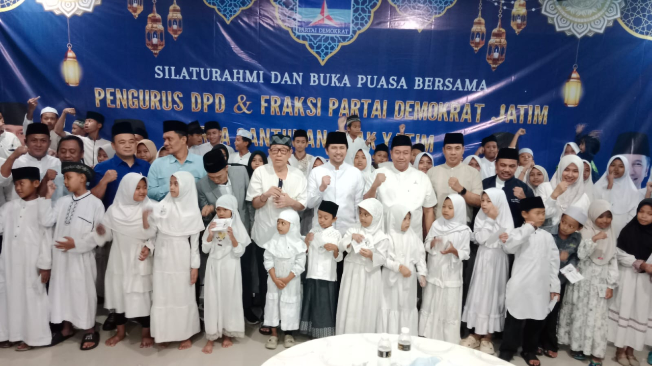 DPD Demokrat Jatim Manfaatkan Ramadan untuk Perkuat Silaturahmi dan Kepedulian Sosial