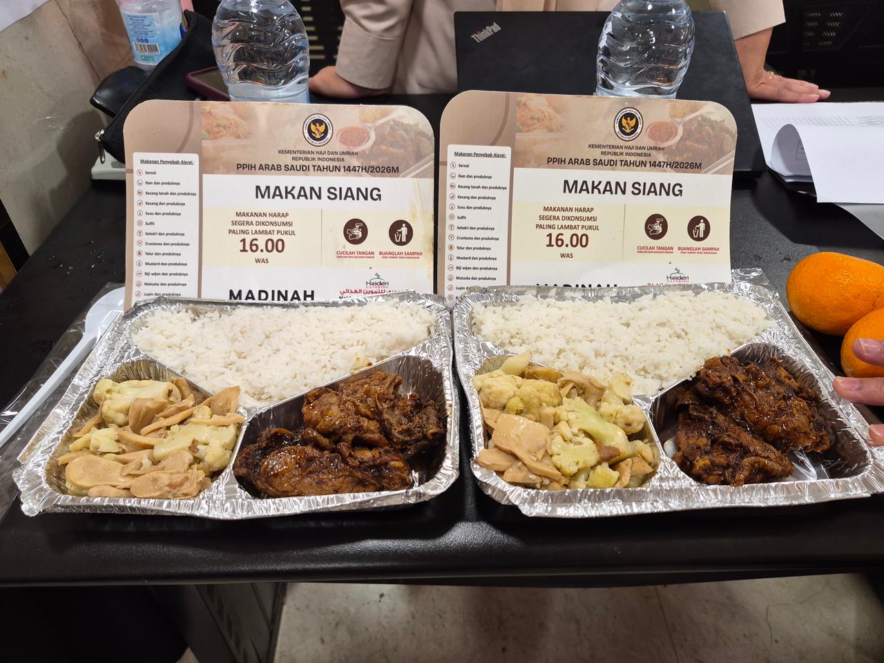 Layanan Konsumsi Haji 2026 di Madinah Terkelola Ketat, Jemaah Dapat Makan Tiga Kali Sehari di Hotel