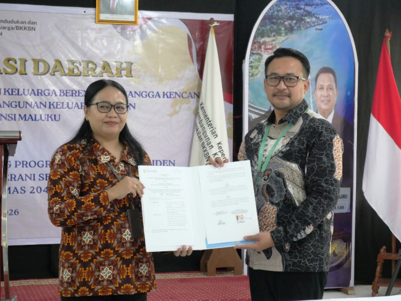 Sinergi Bandara Pattimura–BKKBN Maluku Diperkuat untuk Percepatan Penurunan Stunting