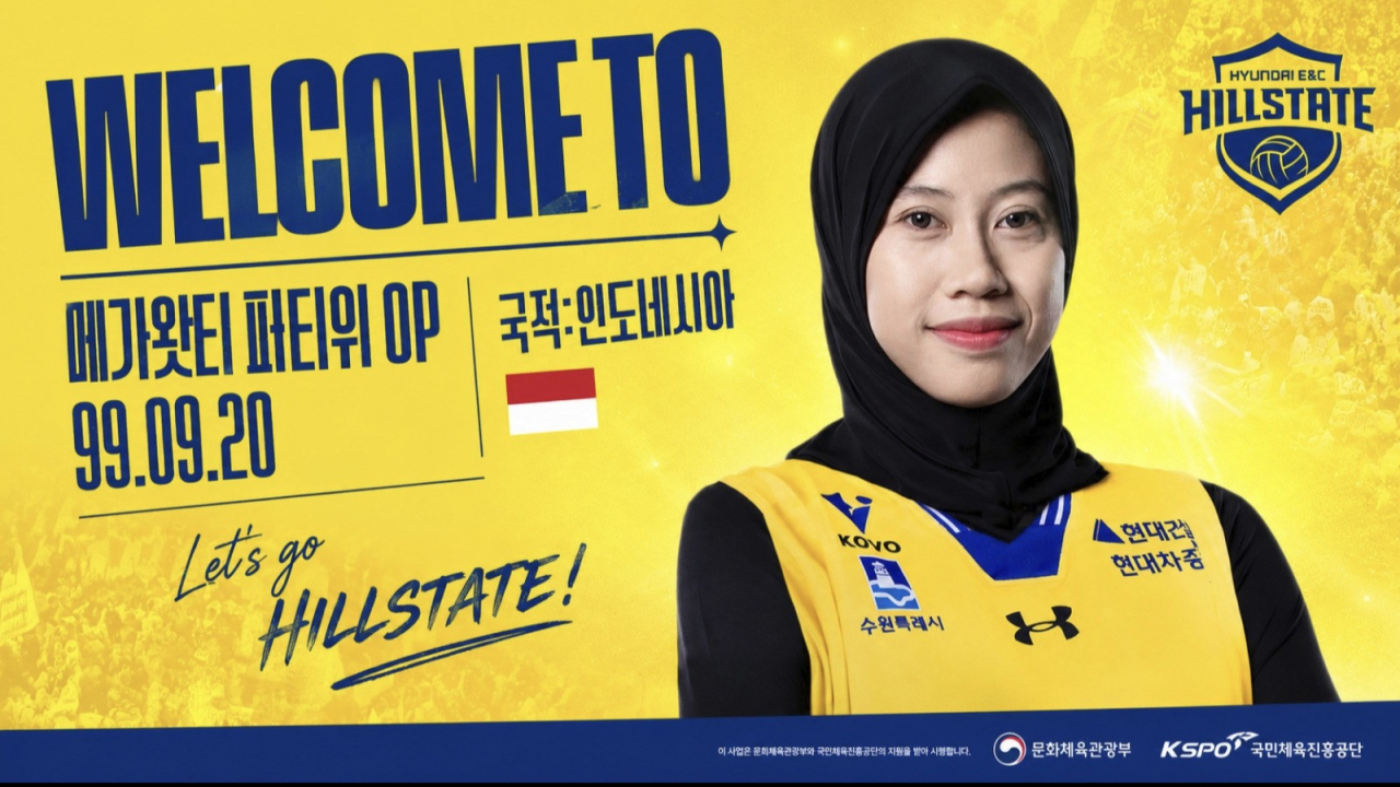 Megawati Resmi Kembali ke Korea, Hyundai Hillstate Siap Guncang V-League 2026/2027