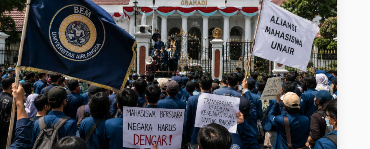 BEM Unair Siapkan Aksi di Grahadi, Soroti MBG hingga Revisi UU TNI dan Polri