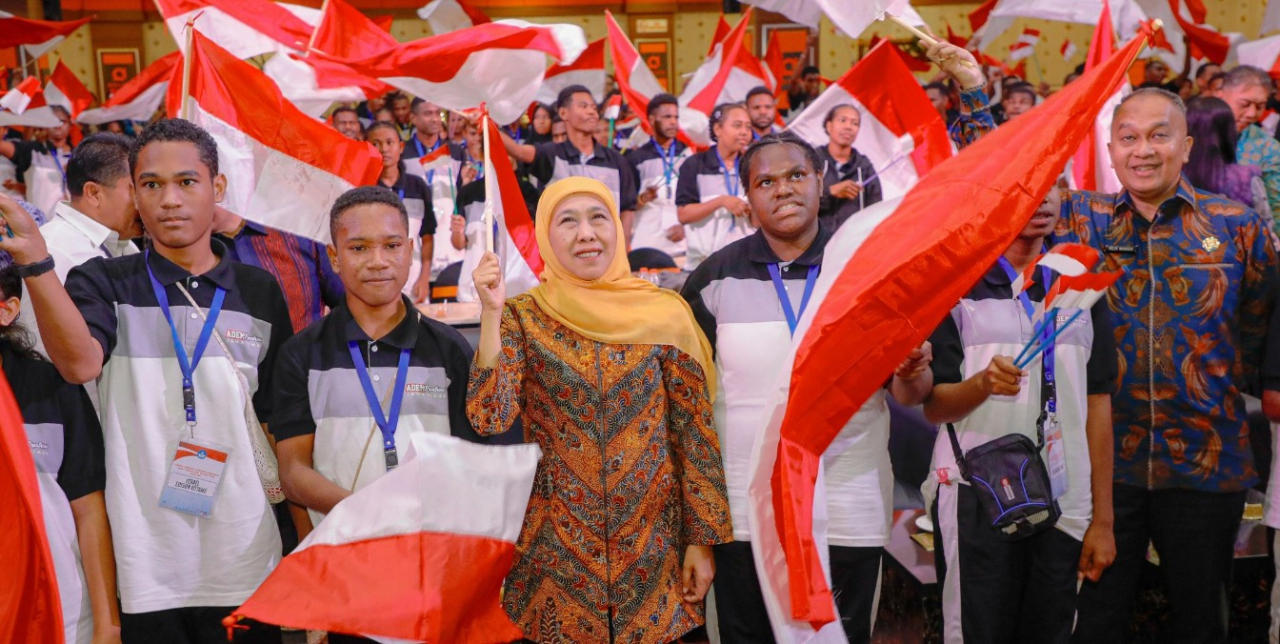 Jawa Timur Sambut 272 Pelajar Papua, Program ADEM Perkuat Pemerataan Pendidikan Nasional