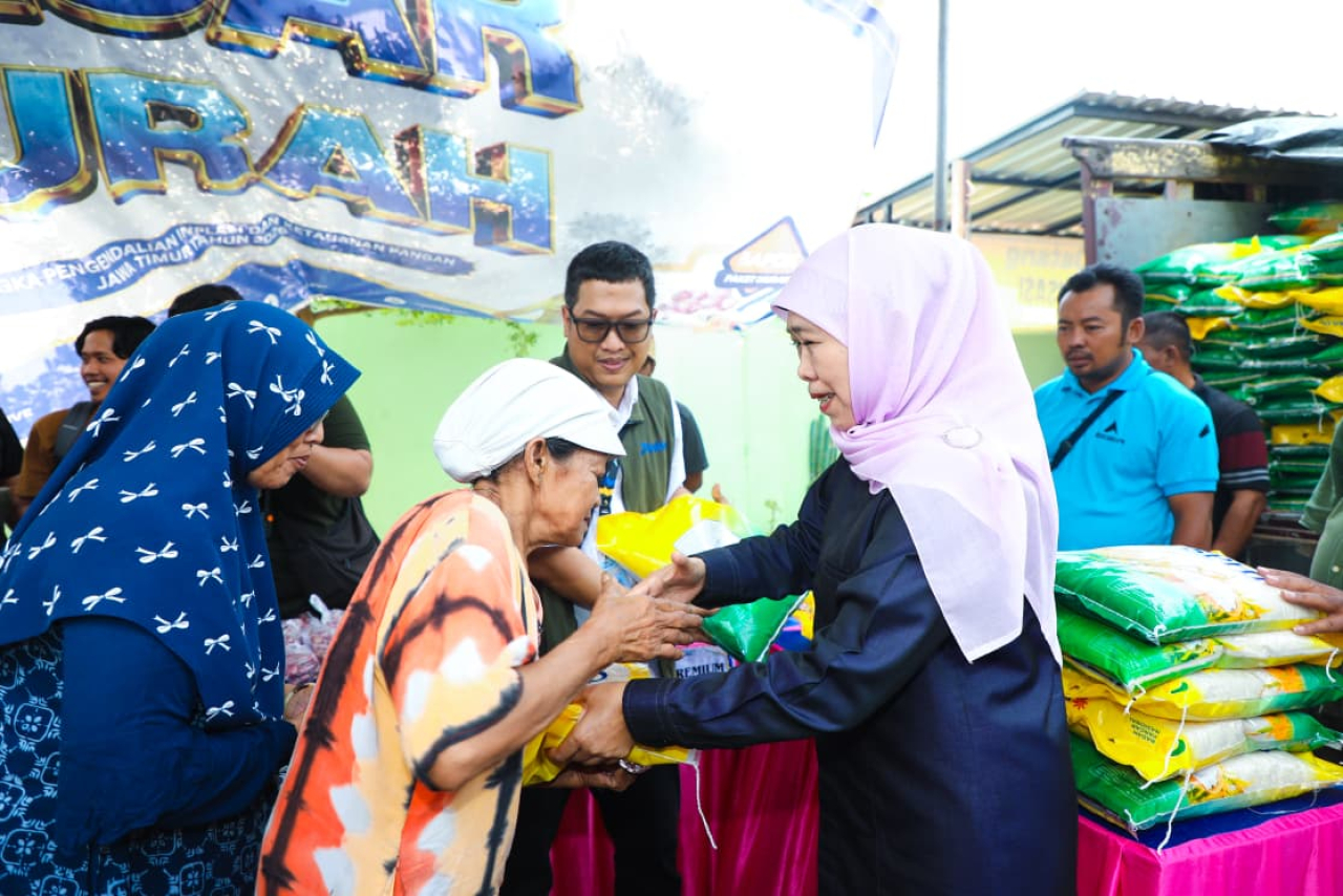 Pemprov Jatim Gelar Pasar Murah ke-81, Pangan Murah untuk Masyarakat