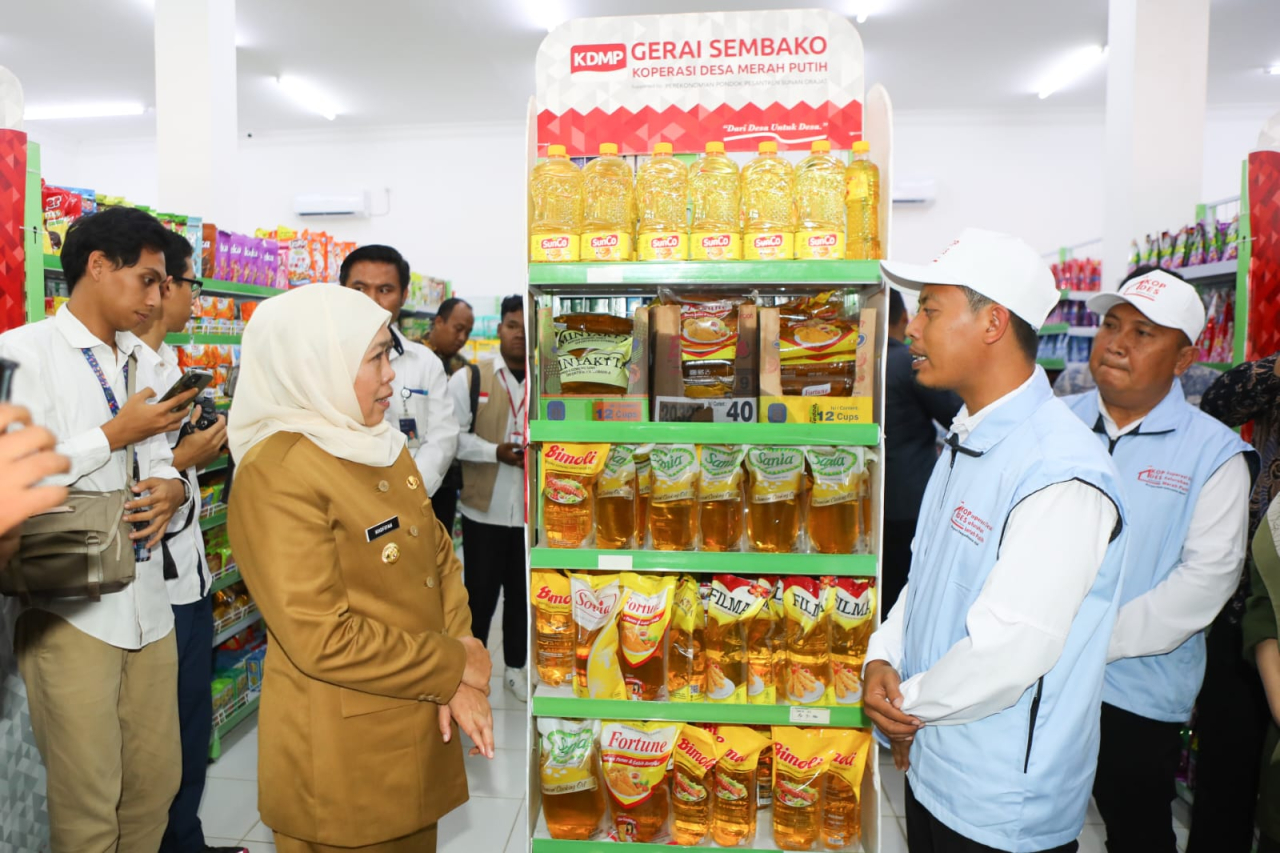 Jatim Dominasi Transaksi Koperasi Desa Merah Putih Nasional
