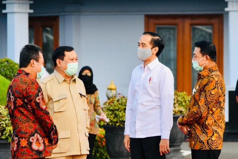 Presiden ke Kalteng tinjau Food Estate hingga Posko Penanganan COVID-19 (Biro Pers Setpres)