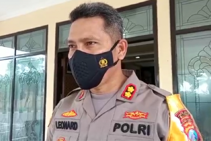 Kapolres Blitar AKBP Leonard M Sinambela. ANTARA Jatim/ istimewa

