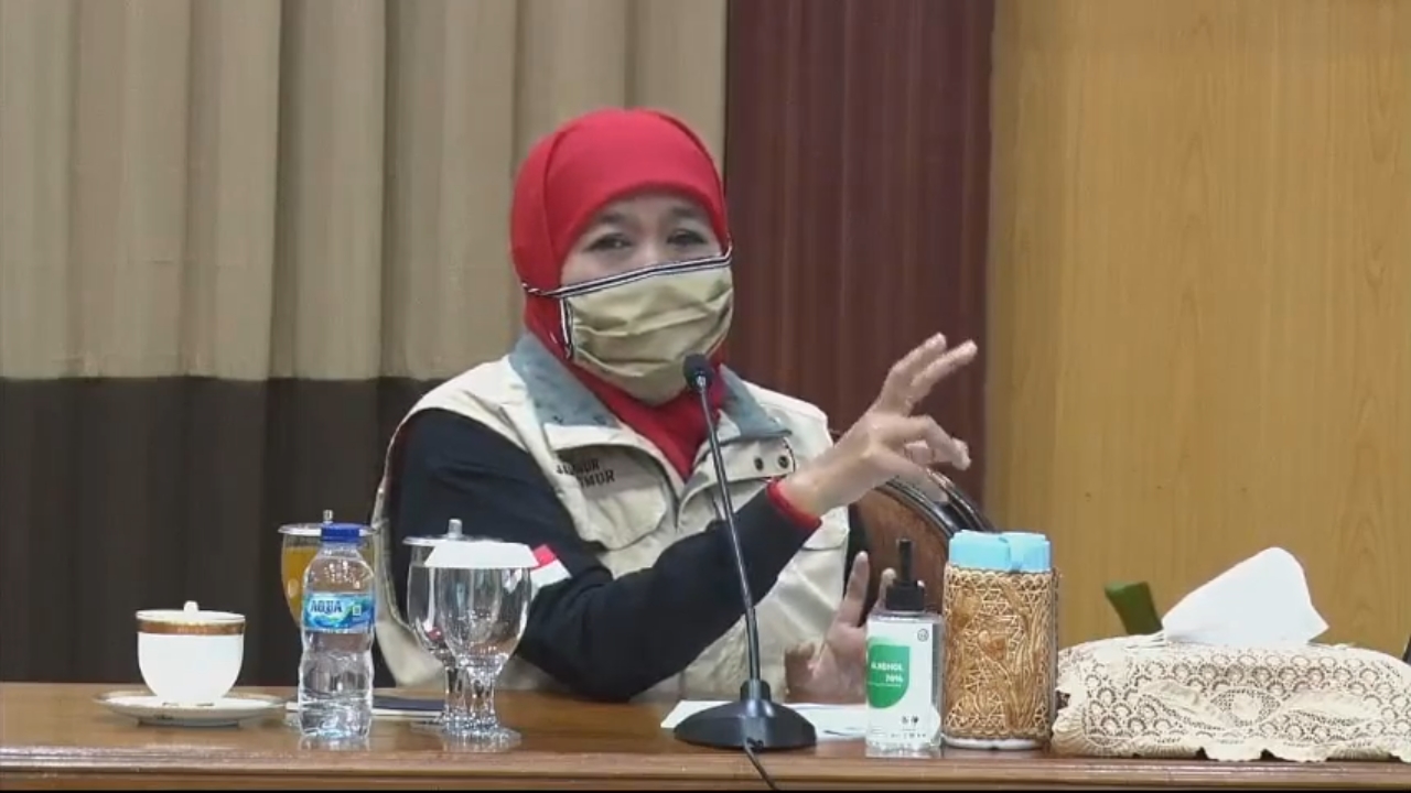  Gubernur Jawa Timur, Khofifah Indar Parawansa. HMP/OM PRASS