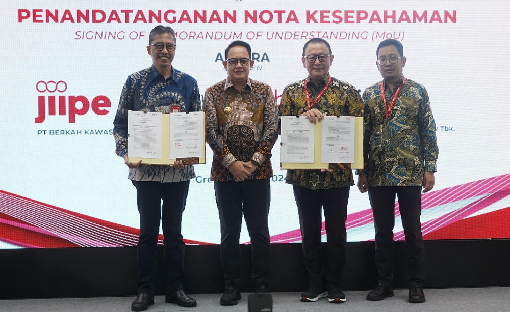 Perkuat Ekspansi Bisnis, Bank Jatim Tanda Tangani MoU dengan Pengelola JIIPE