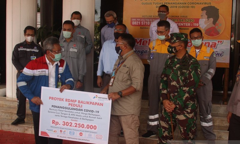 Covid Ranger Diaktifkan di Kilang Minyak Balikpapan