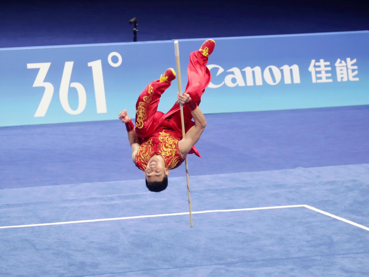 Cabang olahraga Wushu berhasil menorehkan catatan positif di ajang Asian Games 2022 Hangzhou dengan menambah medali emas ketiga untuk Indonesia melalui atlet Harris Horatius.