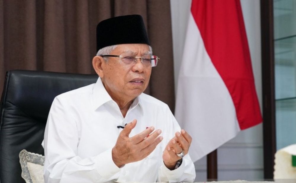 Wakil Presiden Ma'ruf Amien. | ANTARA