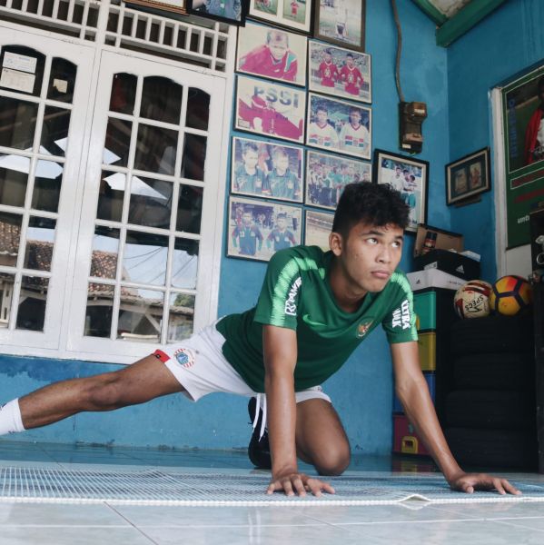 Salah satu pemain Timnas U-19, yakni Sutan Diego Zico. pssi.org