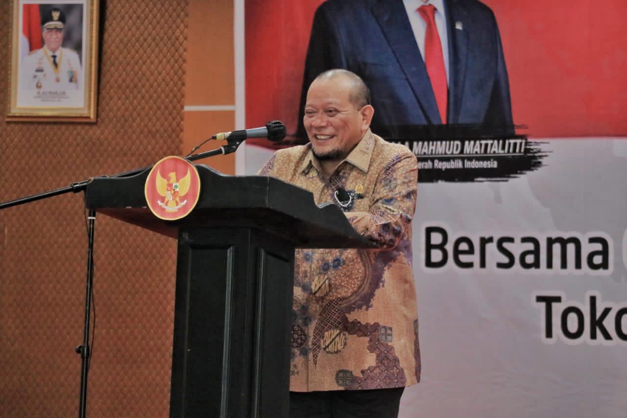  Ketua DPD RI AA LaNyalla Mahmud Mattalitti . IST