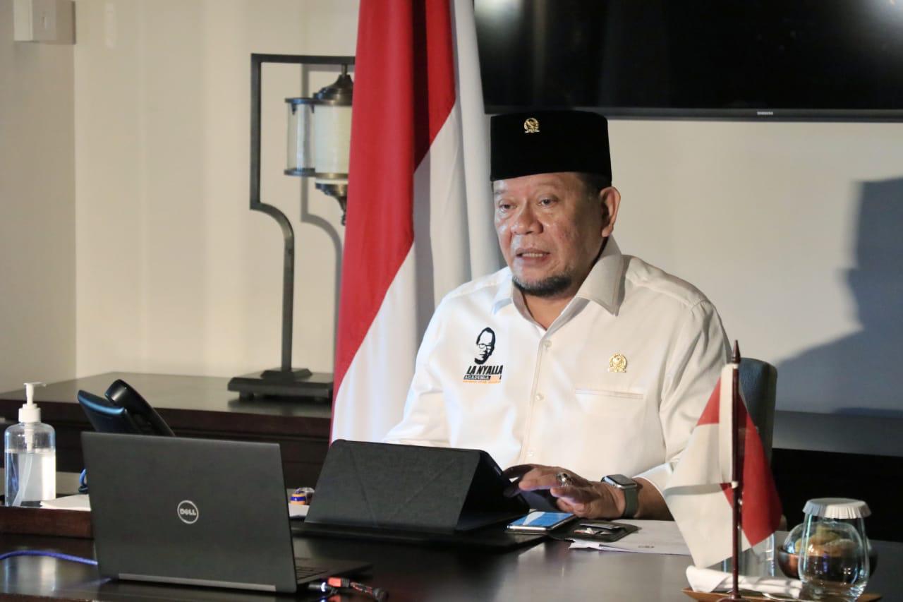 Ketua DPD RI AA LaNyalla Mahmud Mattalitti . IST