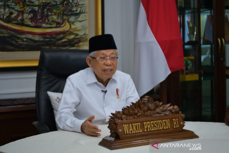  Wakil Presiden Republik Indonesia Ma'ruf Amin. ant