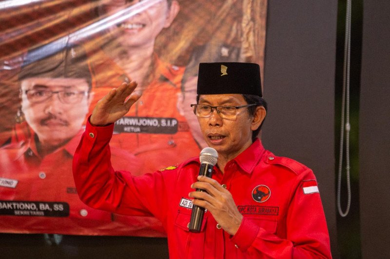 Ketua DPC PDIP Surabaya Adi Sutarwijonoa (FOTO ANTARA/HO-PDIP Surabaya)