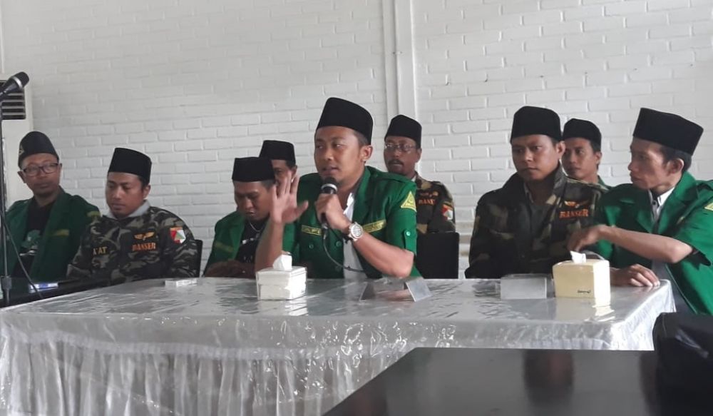 M Faridz Afif Ketua GP Ansor Kota Surabaya (Foto: ist)