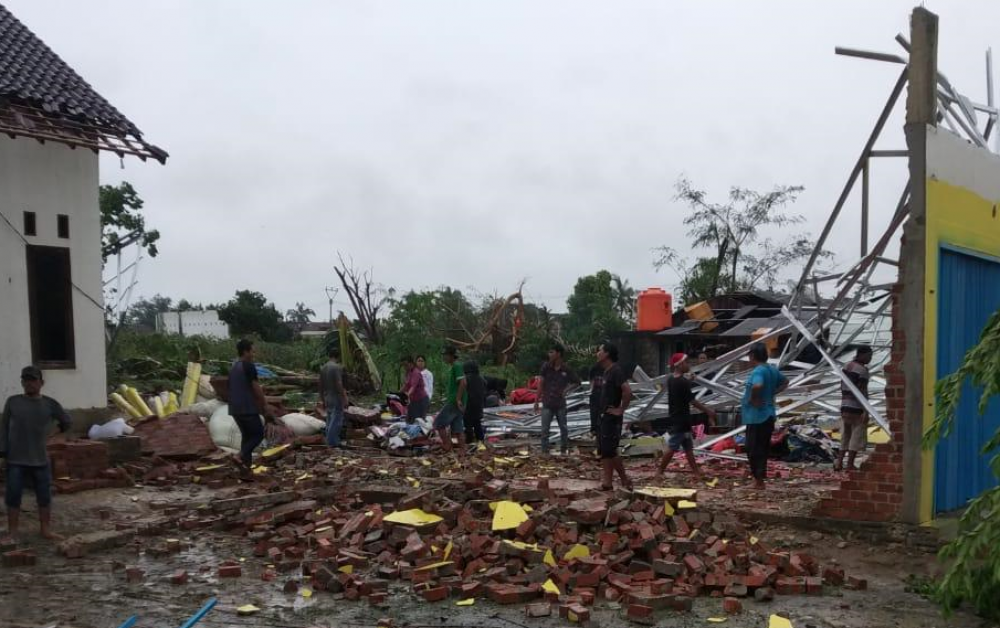 Kerusakan akibat cuaca buruk (Foto: ist) 