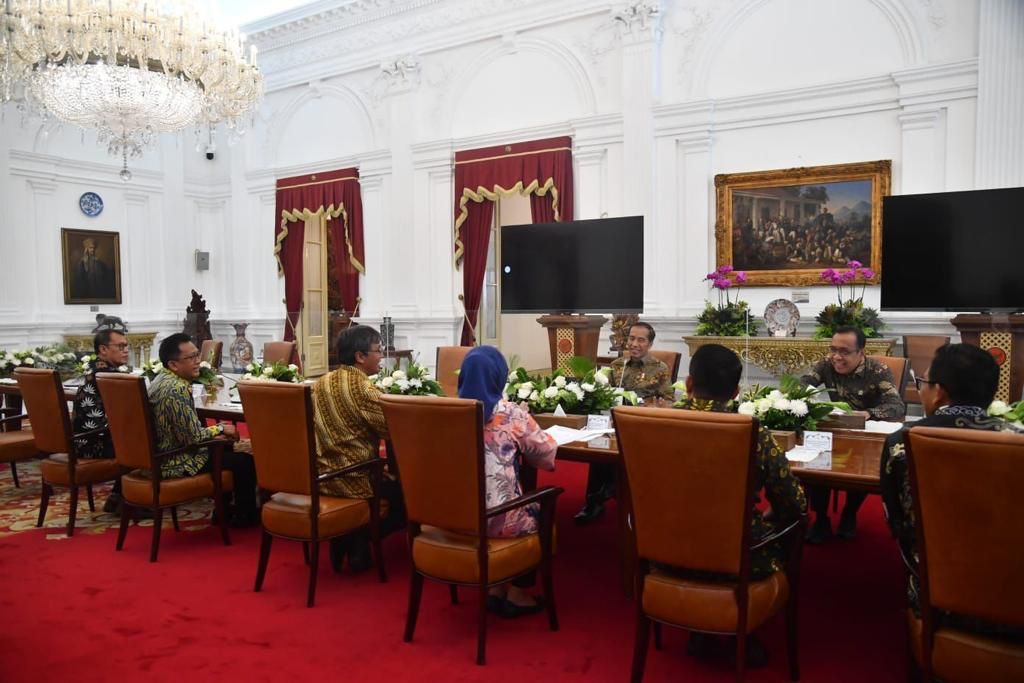 Bertemu Dewan Pers, Presiden Tekankan Soal Kebebasan Pers Bertanggung Jawab