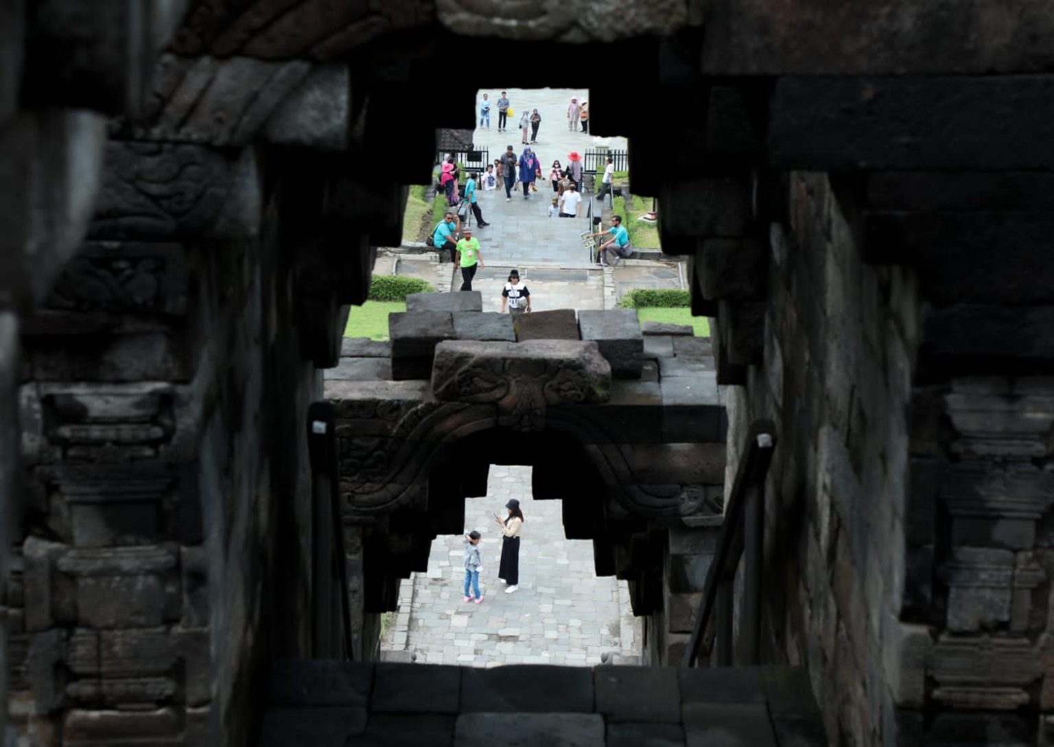  Candi Borobudur salah satu destinasi yang menjadi magnet bagi wisatawan 